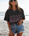 MAMA Short Sleeve Graphic T-Shirt