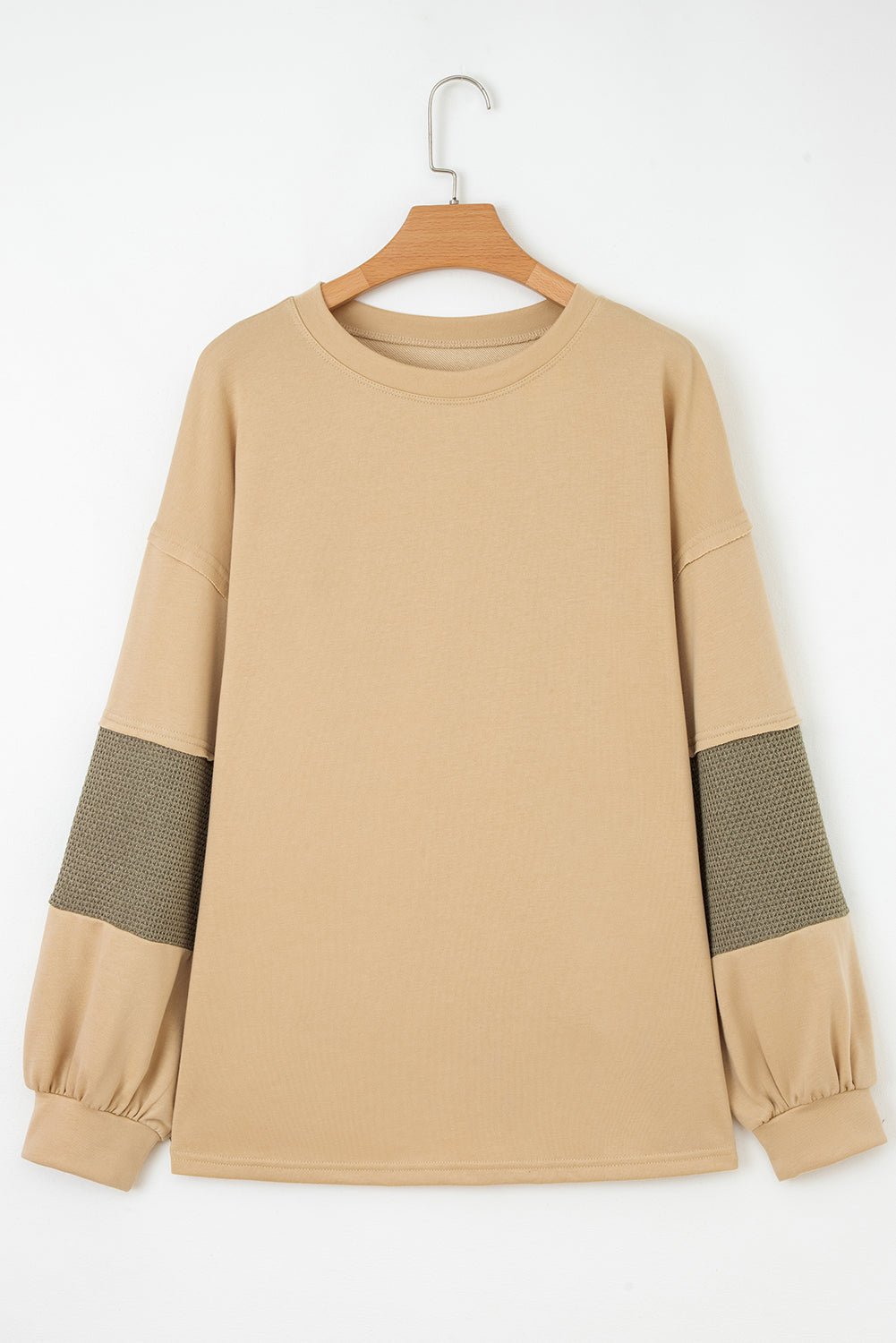 Bethany Patchwork Drop Shoulder PLUS Pullover