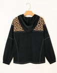 Monanaya Cuff Quarter Zip Hoodie