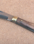 Hilason Western Horse Care Farrier Tool Mane Foldable Thinning Knife Steel Blade