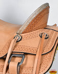 Western Horse Saddle American Leather Ranch Roping Hilason