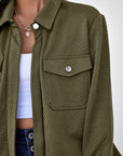 Remi Zip Up Flap Shirt