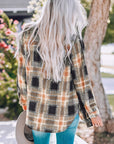 Everly Rounded Hem Plaid Shacket