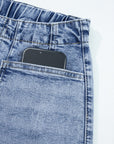 Bella Paperbag Waist Barrel Jeans