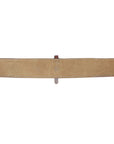Western Horse Saddle Girth Hilason Leather Cinch Basket Weave