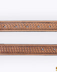 Hilason Western Leather Horse Saddle Back Billets
