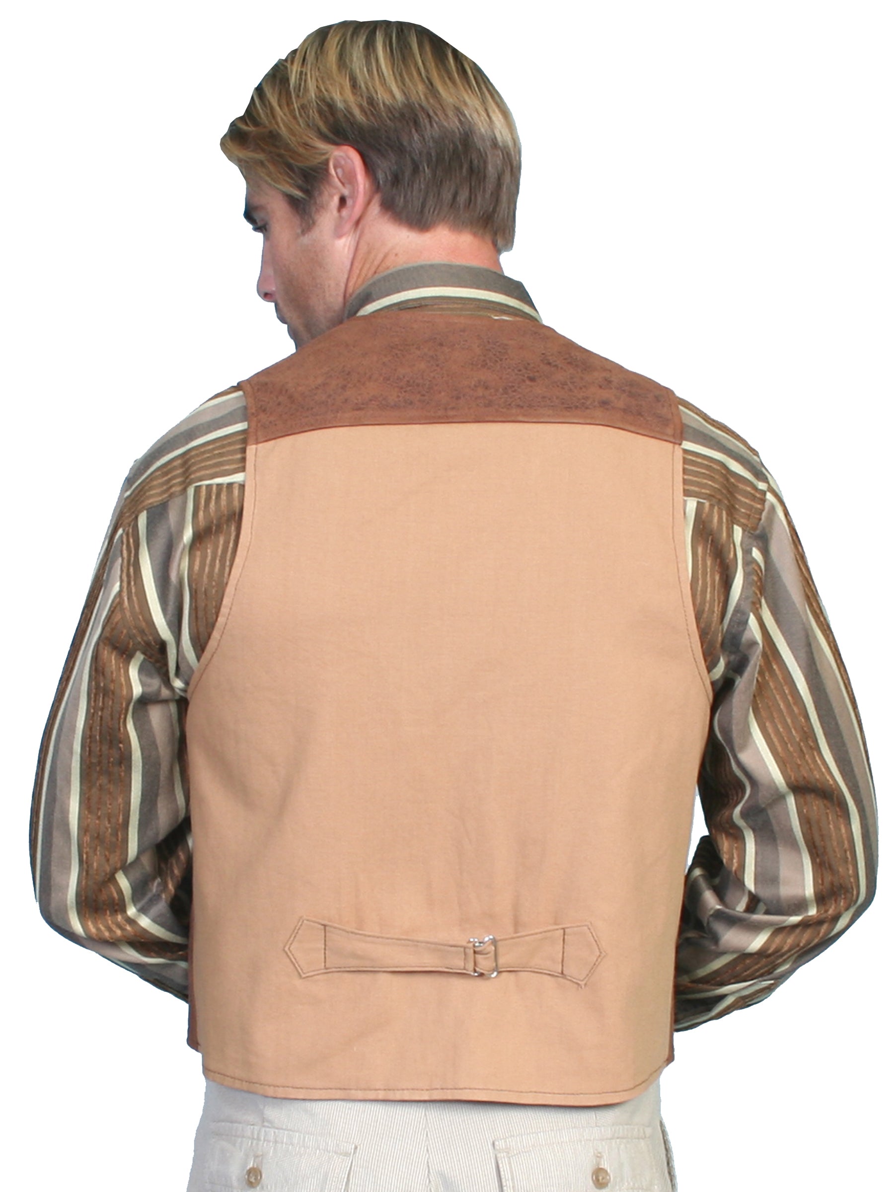 Leather Vest - 965