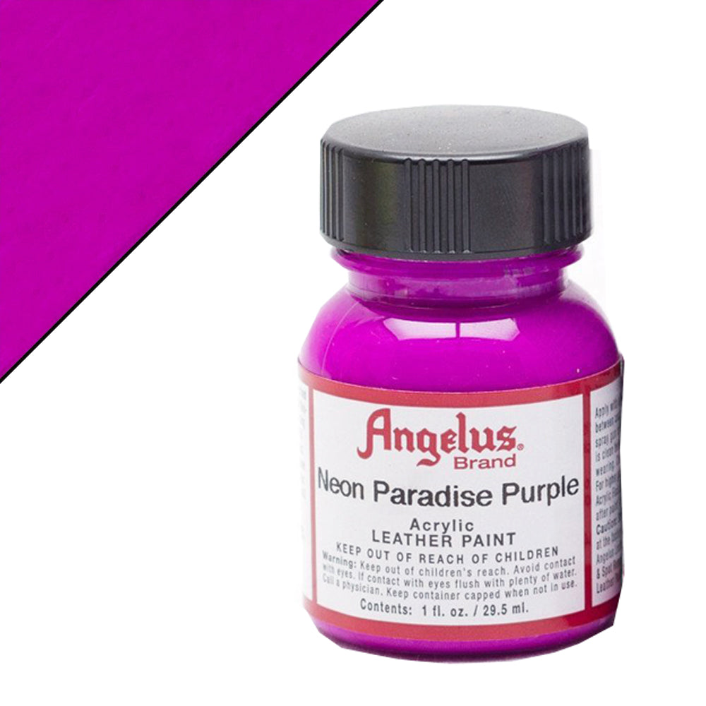 Angelus Acrylic Leather Paint For Boot Bags  1 Oz All Colors