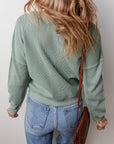 Halo Knit Drop Shoulder Top