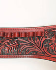 Hilason Double Caliber 44/45 Leather Cowboy Gun Rig Holster Mahogany