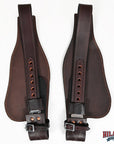 Hilason Leather Youth Saddle Replacement Fender Pair With Hobble Strap