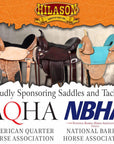 Western Horse Saddle American Leather Flex Trail Barrel Hilason