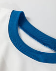 GAME DAY Varsity Stripe Crewneck Sweatshirt