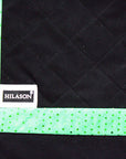 Western Show Barrel Racing Rodeo Saddle Blanket Saddlepad Featuring Peace Sign Fringe