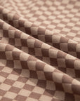 Checker Long Sleeve Pullover and Shorts Set