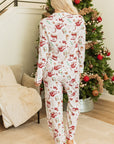 Paris Pants Pajama Set Long Sleeve Top