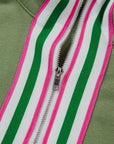 Felitina Patchwork Zip Collar Pullover