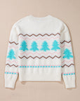 Sofia Trim Drop Shoulder Sweater
