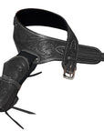 40 In Hilason Western Right Hand Gun Holster Rig 22 Cal Leather Cowboy