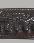 38 In Hilason Western Right Hand Gun Holster Rig 44/45 Cal Leather Cowboy