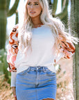 Madison Patch Bishop Sleeve Sweater