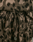 Leopard Patchwork Pullover and Drawstring Pant Set