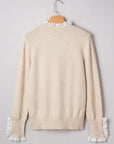 Madalyn Patchwork Cuffs Loose Sweater