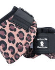 Classic Equine Dyno Desingner Line Horse Bell Boots Pair Cheetah