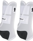 Classic Equine Lightweight Legacy2 Front Sports Boots Pair White