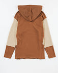 Daphne Sleeves Patchwork Colorblock Hoodie
