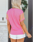 Wynter Patchwork Loose T Shirt