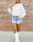 Lilah Fleece Drop Shoulder Hoodie