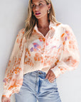 Amiyah Balloon Sleeve Loose Shirt