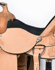 Western Horse Saddle American Leather Ranch Roping Cowboy Hilason