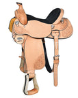 Western Horse Saddle American Leather Ranch Roping Cowboy Hilason