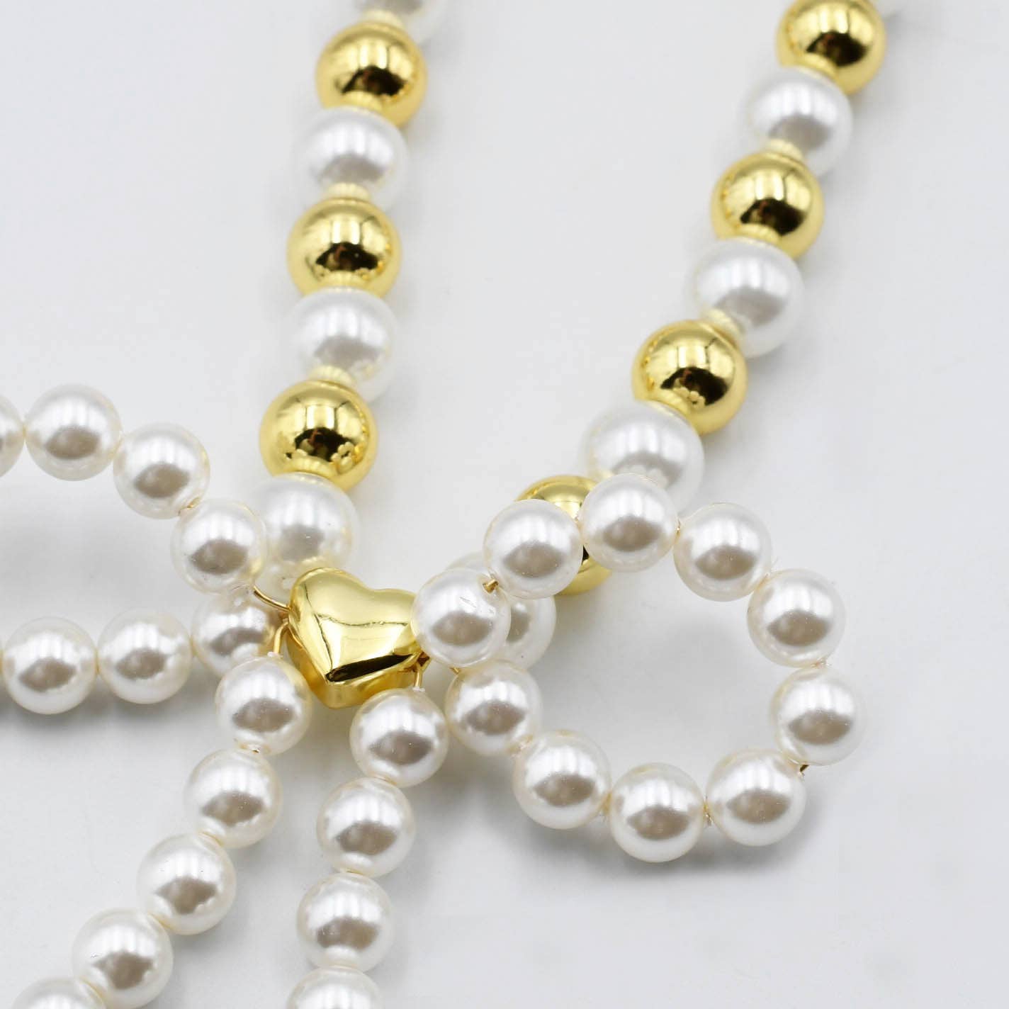 Audrey Bow necklace -clearance