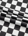 Checker T-Shirt & High Waist Skort Set