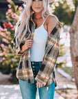 Everly Rounded Hem Plaid Shacket