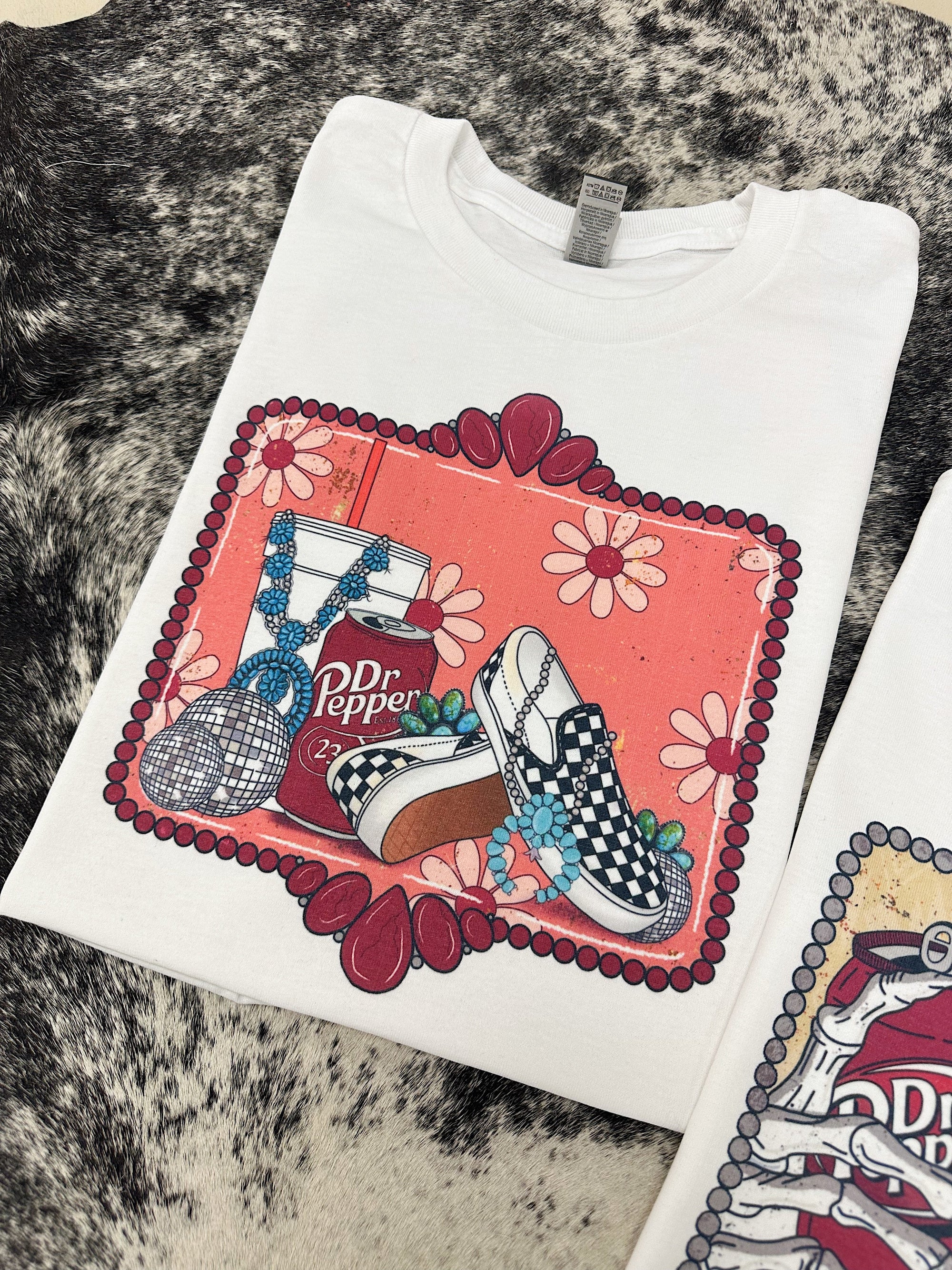 DP &amp; Turquoise TEE or CREWNECK