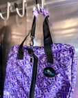 Dash for Cash (Purple) Luxury Tack Bag