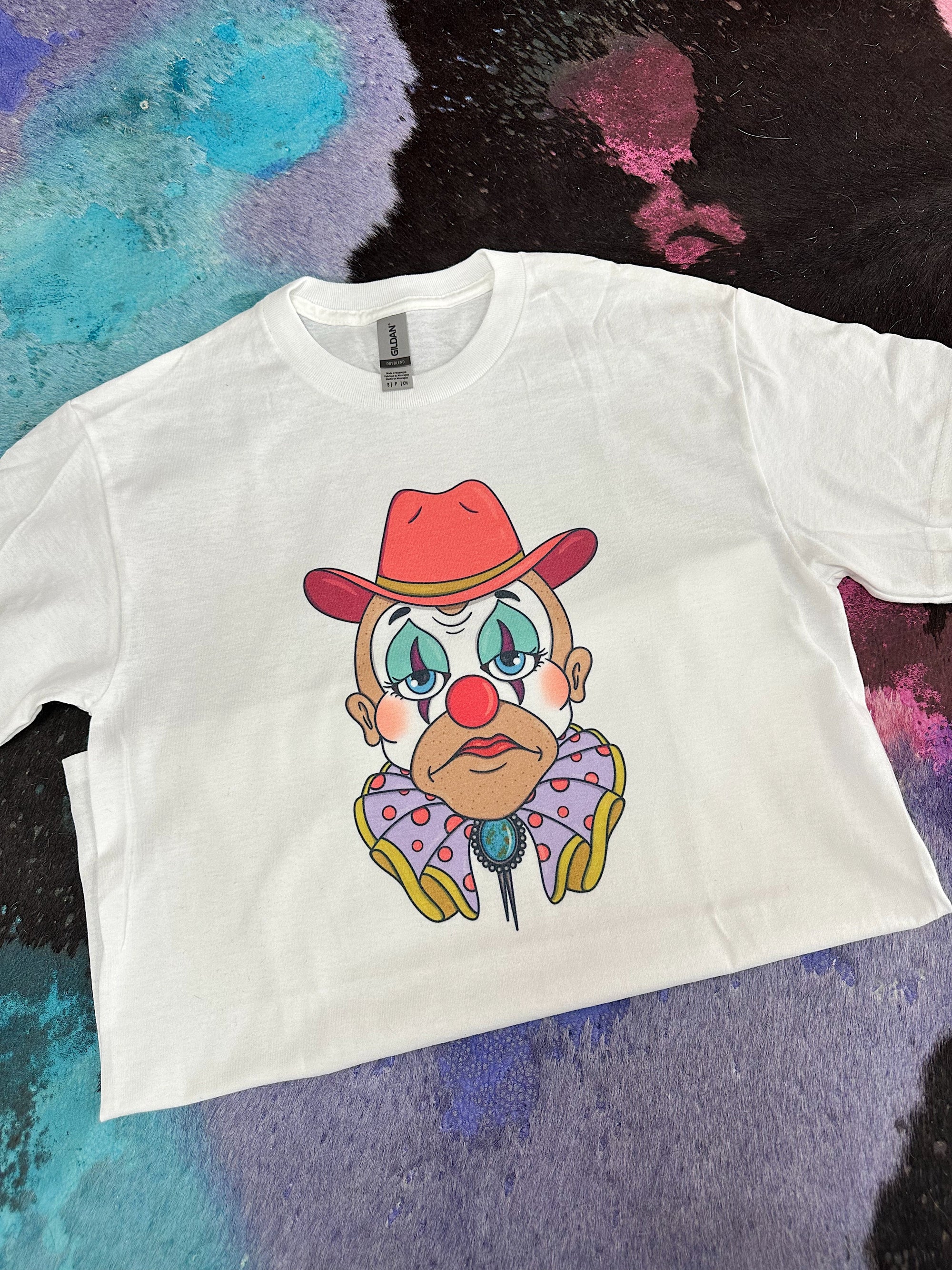 Rodeo Clown TEE or CREWNECK