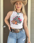 Stay Wild Cropped Tank