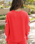Ella Corded Pullover and Shorts