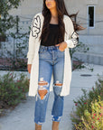 Trinity Open Front Duster Cardigan