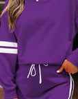 Sophia Shoulder Pullover Mini Skirt