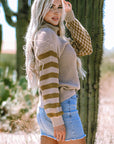 Vera Waffle Knit Turtleneck Sweater
