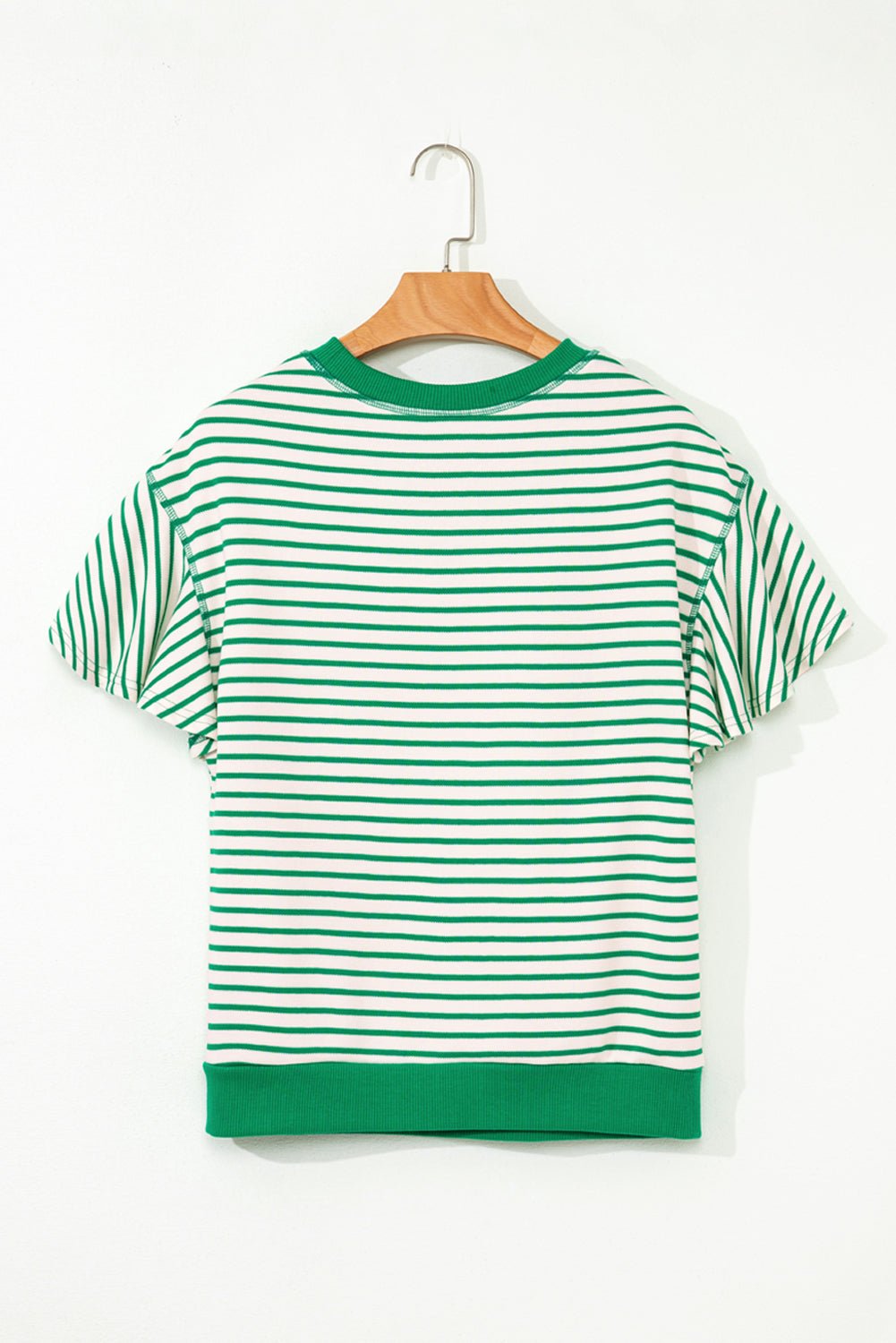 Sol Ruffle Short Sleeve Top