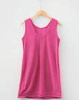 Solid Corduroy Sleeveless Pocketed Mini Dress