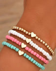 Mazie Beaded Layered Bracelet Set