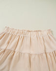 Millie Trim Boho Ruffled PLUS Shorts